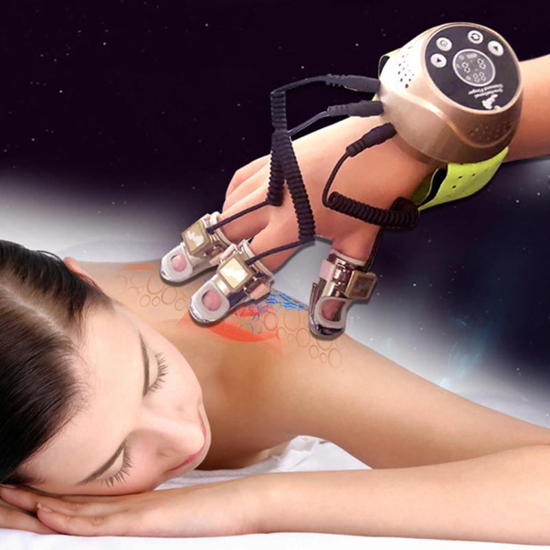 Gold 3 fingers  (With battery)  