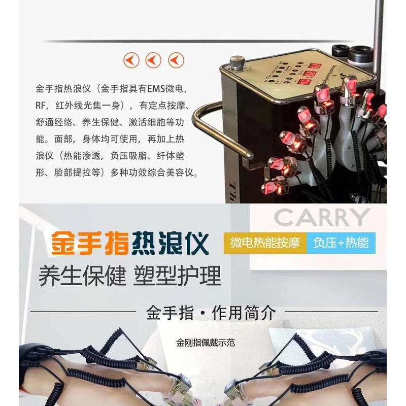  Golden finger with vacuum 3 size standing type