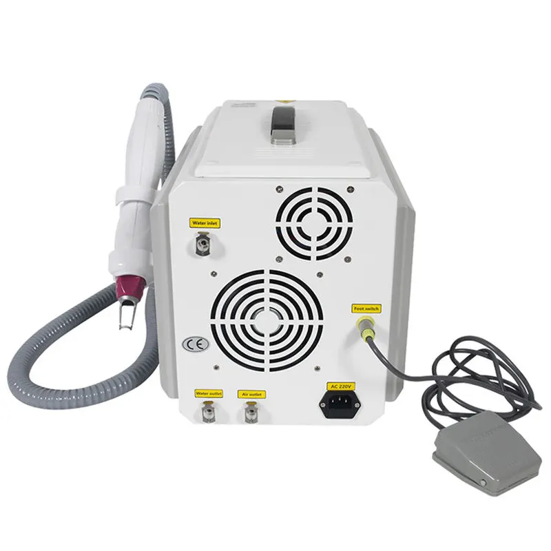 Portable Pico Depigmentation Laser Black Head Remover 532nm 1064nm