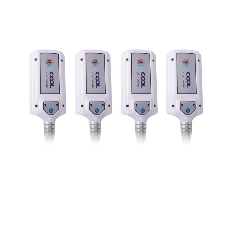 Portable 4 Criolipolisis Cooling Cryo pads