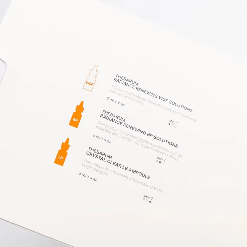 THEBARUM RADIANCE RENEWING R1 Brightening Kit