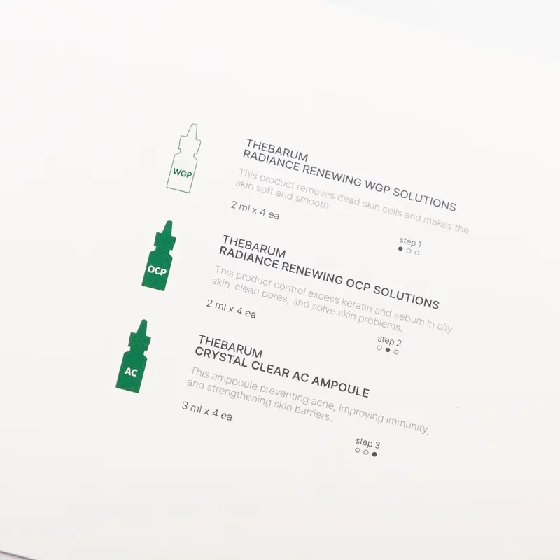 THEBARUM RADIANCE RENEWING R1 Refreshing Kit