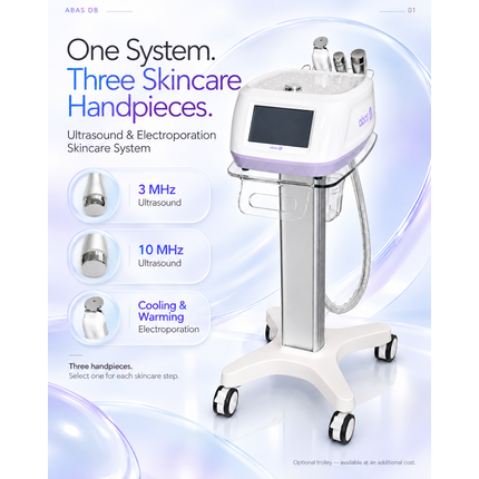 ABAS DB Ultrasound Electroporation Facial Machine