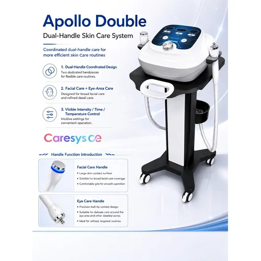 Apollo Double Dual-Handle Hot Cold Skin Care System 