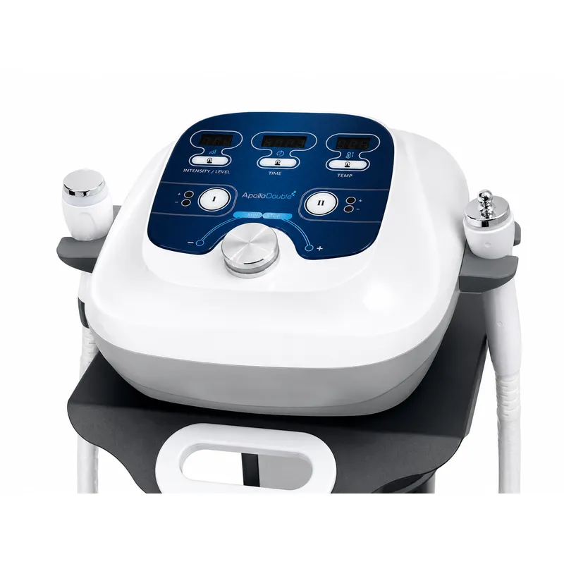 Apollo Double Dual Handle Hot Cold Facial Machine LED Skin Rejuvenation Salon Beauty Equipment