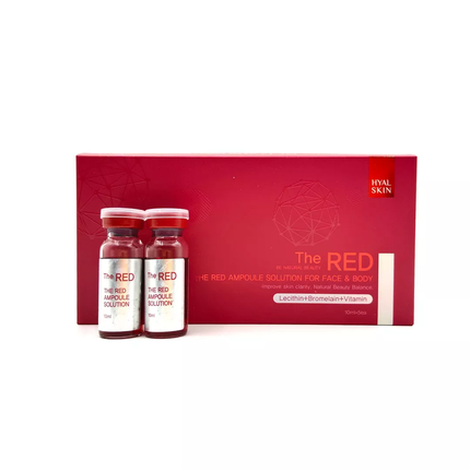 THE RED AMPOULE SOLUTION FOR FACE & BODY (5 x 10 ml)