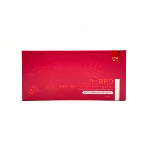 The RED Ampoule Solution 10ml | Fat Dissolving Slimming Lipolytic Solution