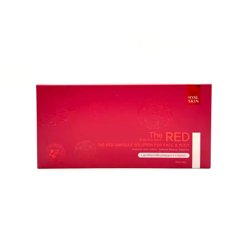 The RED Ampoule Solution 10ml | Fat Dissolving Slimming Lipolytic Solution