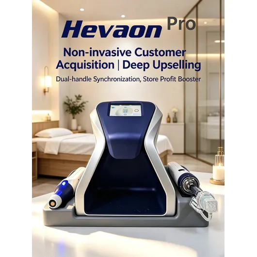 Hevaon Pro All-in-One Meso Gun | Dual-Handle 3-in-1 Mesotherapy Device for Beauty Salon