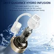 Hevaon Deep Handheld Mesotherapy Gun Dual Core Needle & Needle-Free Meso Injector Auto Mode for Salon Skin Rejuvenation
