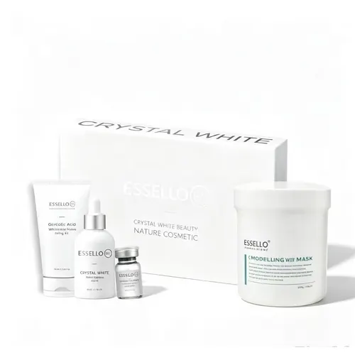 Essello BNC Crystal White Treatment Kit All In One Korean Facial Peeling Treatment Kit
