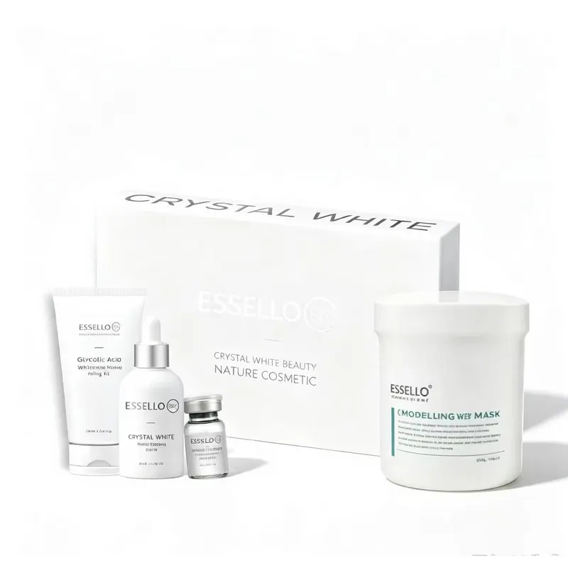 Essello BNC Crystal White Treatment Kit All In One Korean Facial Peeling Treatment Kit