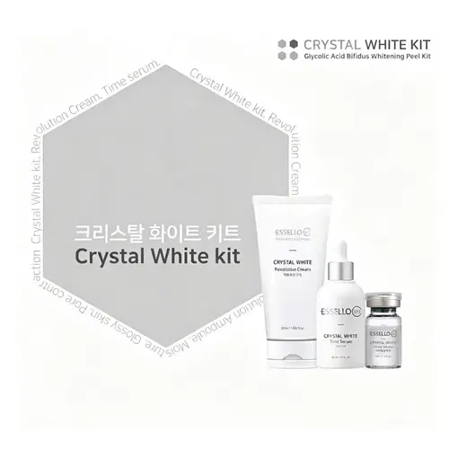 Essello BNC Crystal White Treatment Kit All In One Korean Facial Peeling Treatment Kit