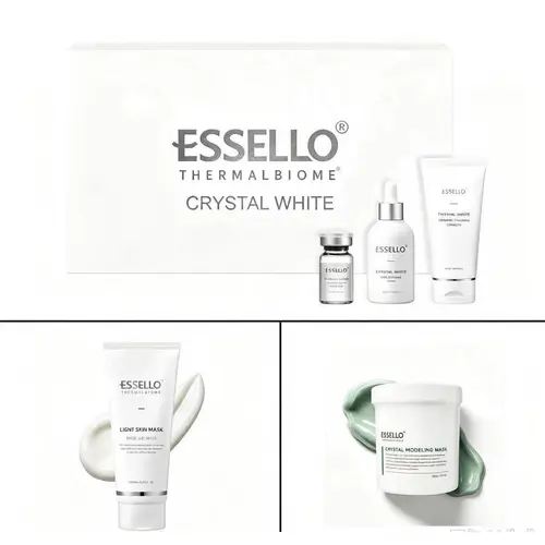 Essello BNC Crystal White Treatment Kit All In One Korean Facial Peeling Treatment Kit