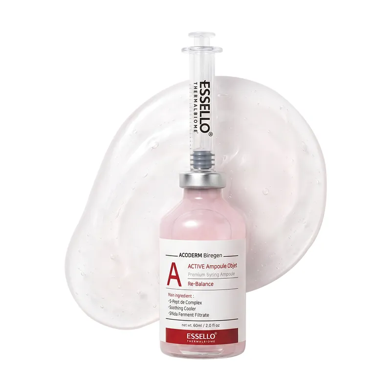 ESSELLO ACODERM Biregen Active Ampoule Objet Korean Salon Peptide Ampoule 60ml
