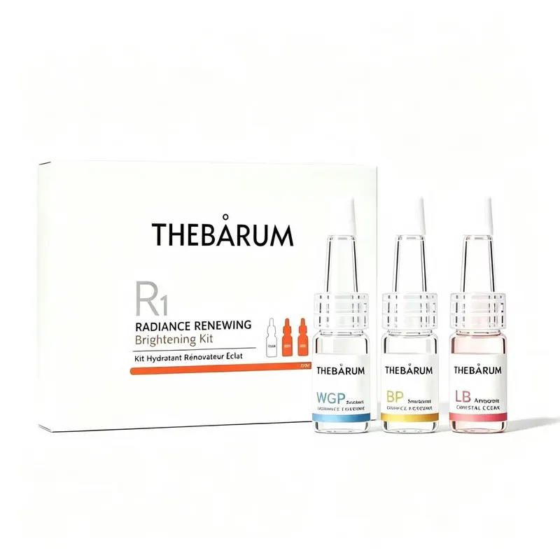 THEBARUM R1 Radiance Renewing Brightening Kit Professional Salon Skin Brightening Treatment Kit