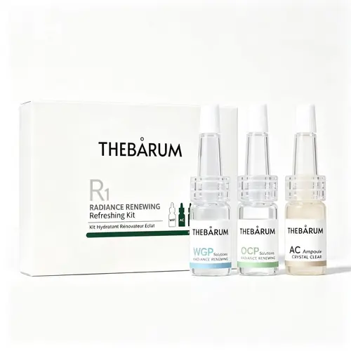 THEBARUM R1 Radiance Renewing Refreshing Kit Professional Salon Oil Control Ampoule Set