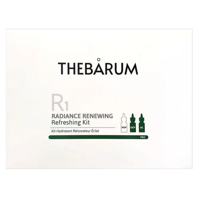 THEBARUM R1 Radiance Renewing Refreshing Kit Professional Salon Oil Control Ampoule Set