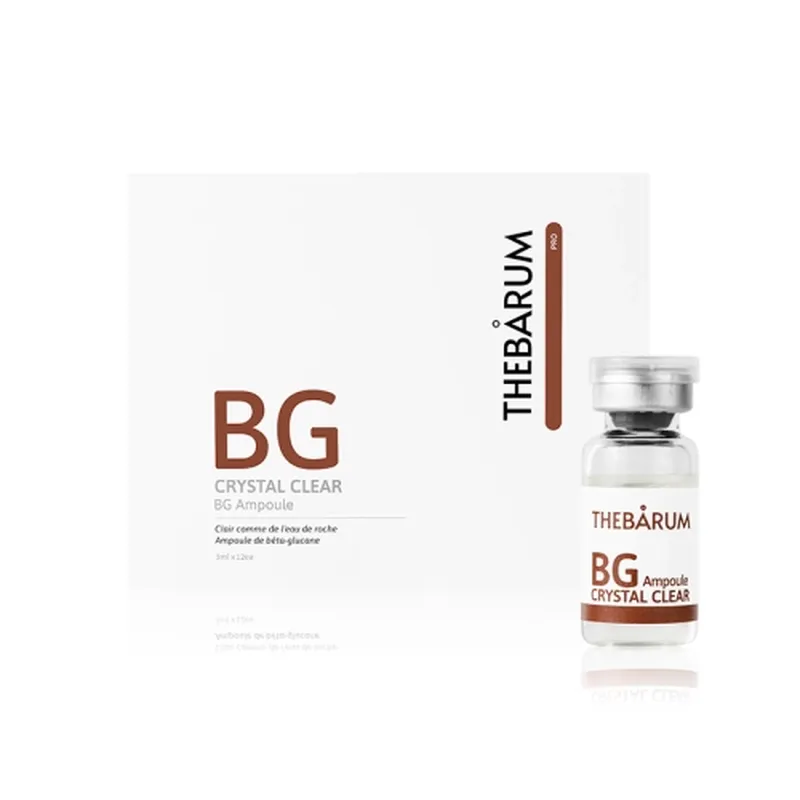 THEBARUM BG Crystal Clear BG Ampoule Beta-Glucan Deep Hydrating Salon Facial Ampoule
