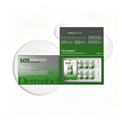 Dermabell S05 Control Solution Professional Facial Ampoule Set for Beauty Salon Skin Management