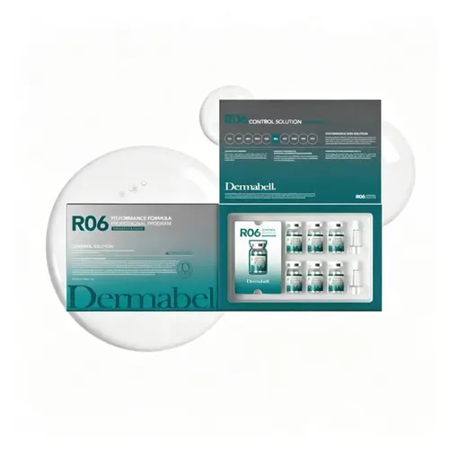 Dermabell R06 Control Solution Professional Facial Ampoule Set for Beauty Salon Skin Management