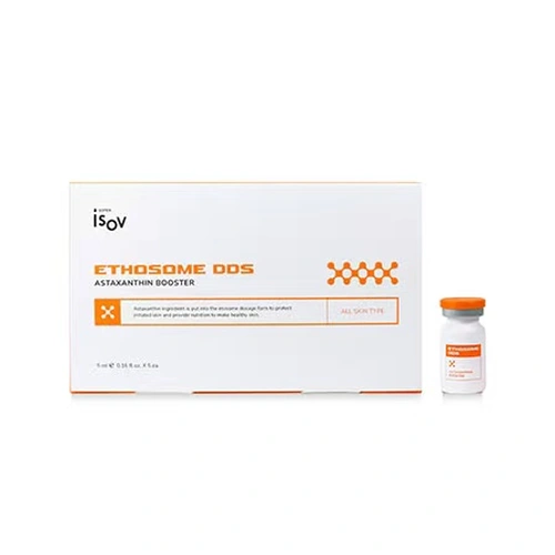 ISOV Ethosome DDS Astaxanthin Booster 5ml*5 Vials Antioxidant Skin Brightening Serum Korean Facial Ampoule
