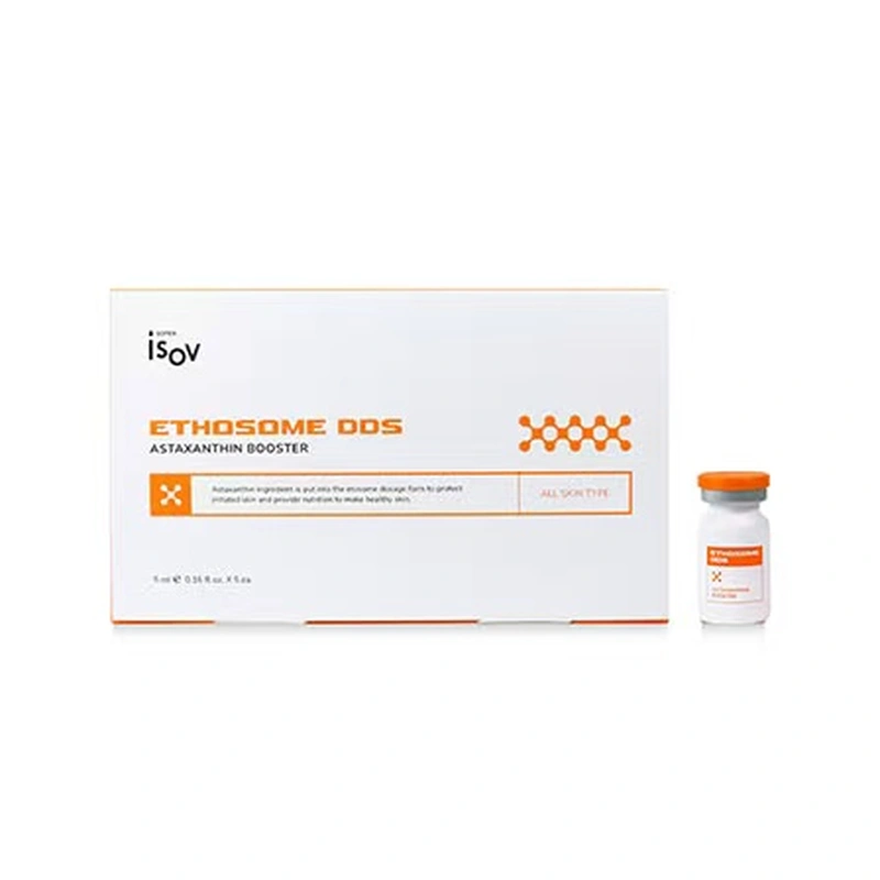 ISOV Ethosome DDS Astaxanthin Booster 5ml*5 Vials Antioxidant Skin Brightening Serum Korean Facial Ampoule