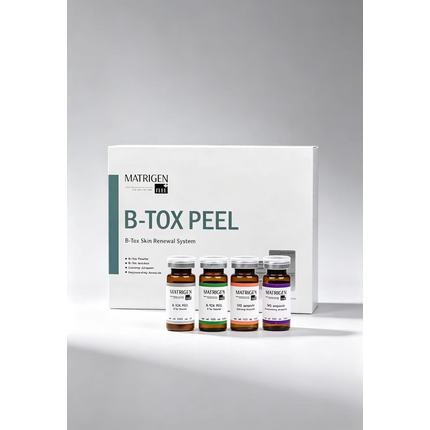 Korea skin management Matrigen B-TOX peel Seaweed silicon needle rejuvenation Kit skin rejuvenation set box for acne treatment