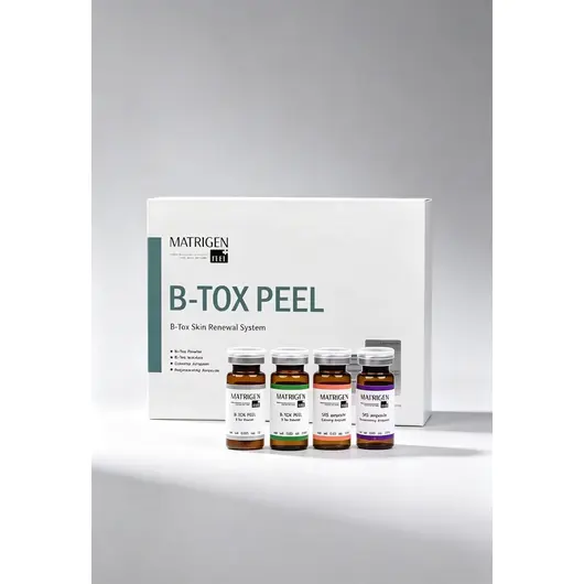 Korea skin management Matrigen B-TOX peel Seaweed silicon needle rejuvenation Kit skin rejuvenation set box for acne treatment