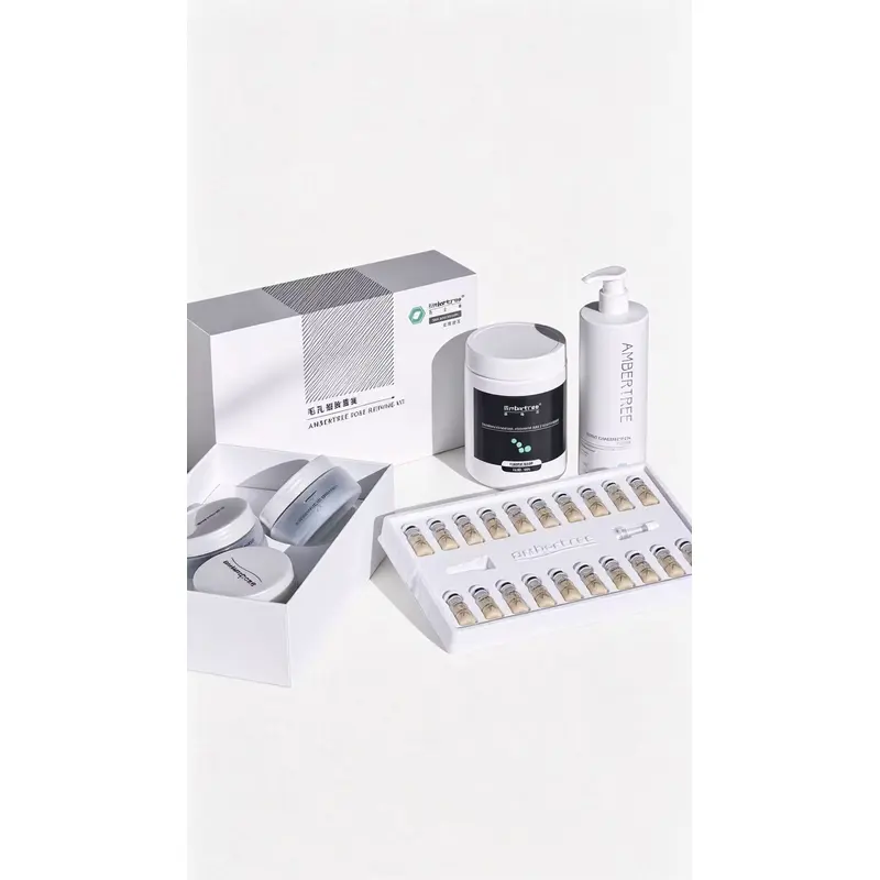Ambetree ENERMAT PORE REFINER KIT   Professional salon non-acid pore management facial kit