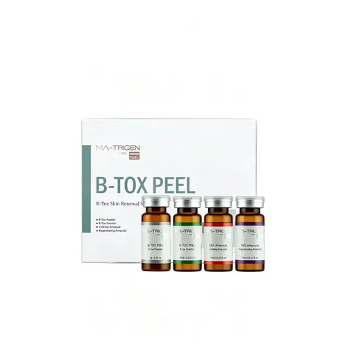 Complete B-Tox Skin Renewal System, professional salon sponge peeling full set