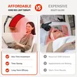 Red Light Therapy for Face and Body, Red Infrared Light Therapy Lamp with Stand Led 660nm & 850nm Infrared Light Device for Body