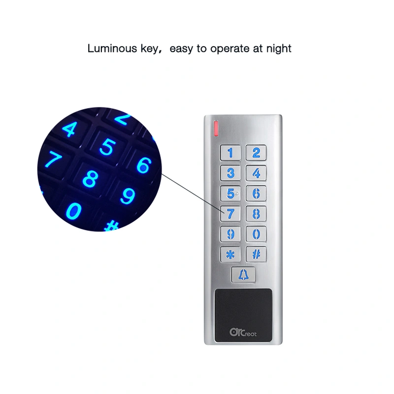 	 wireless door access control system