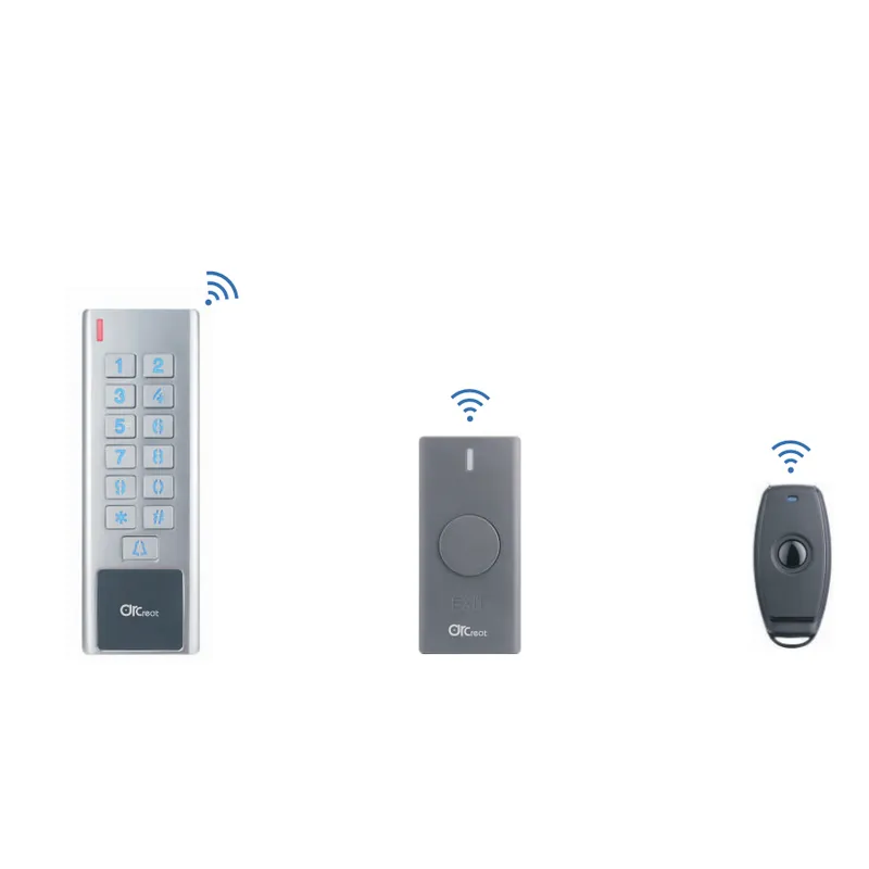 	 wireless door access control system