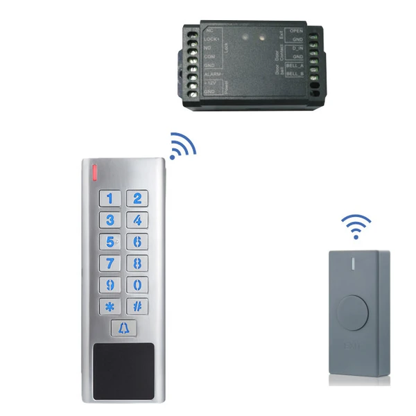 	 wireless door access control system