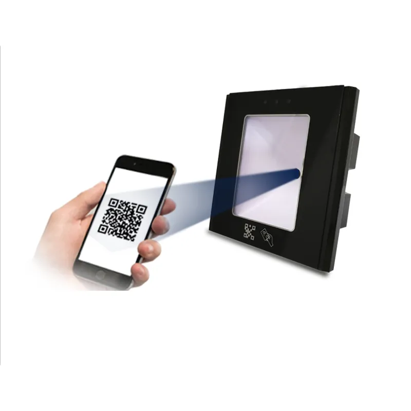 QR code access control card reader list 