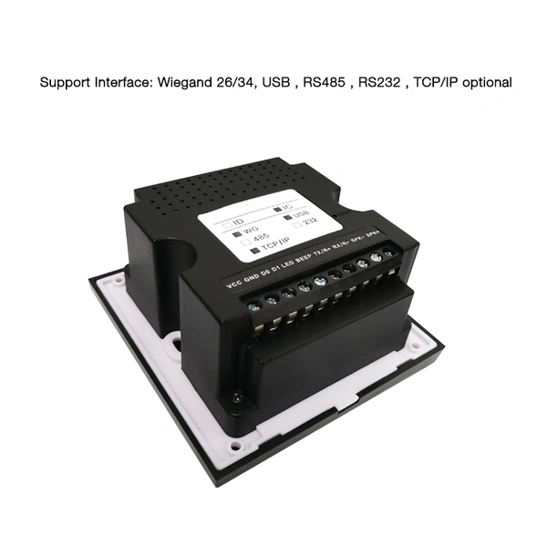 QR code access control card reader list 