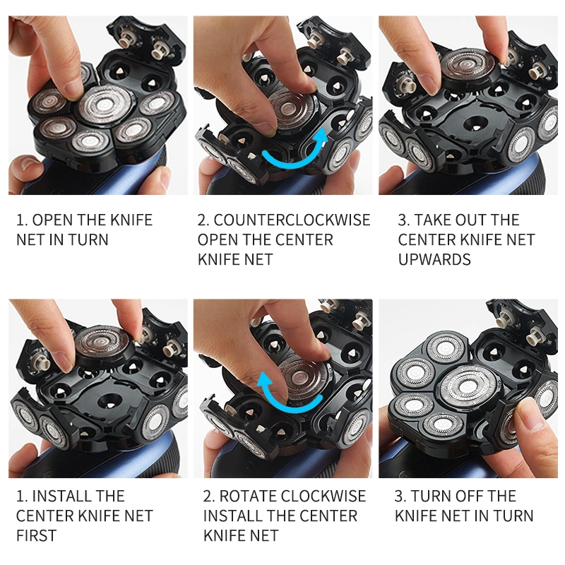 Razor Machine Washable Portable Electric Shaver 