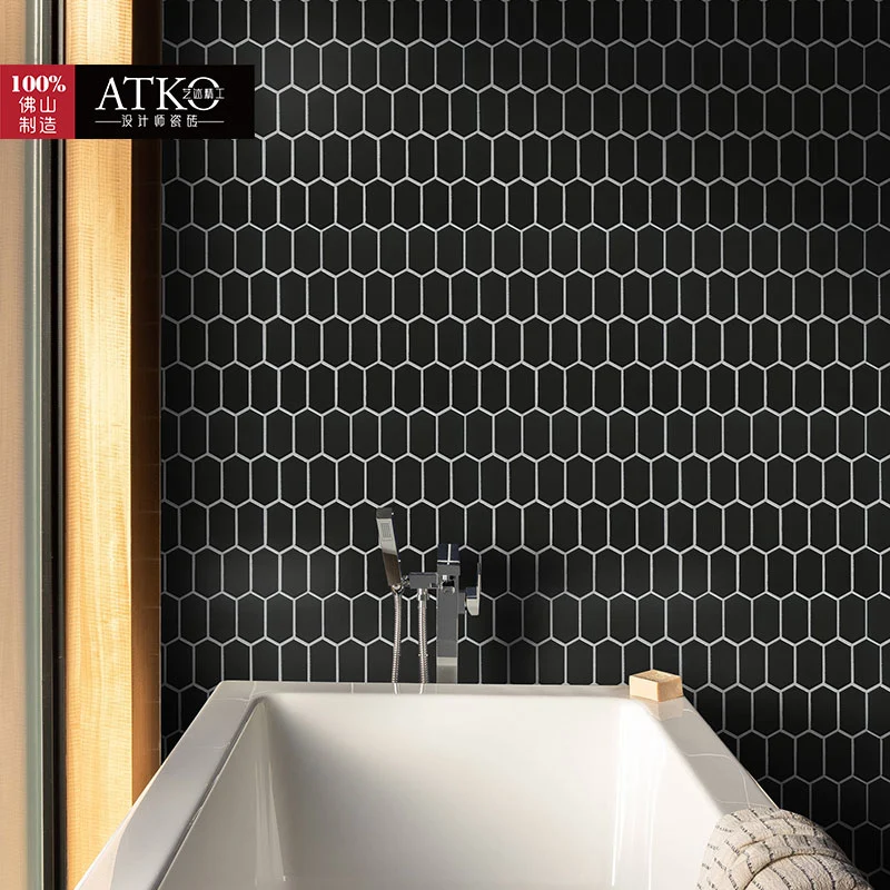 马赛克 北欧小砖简约现代 网红民宿 咖啡奶茶店 背景墙