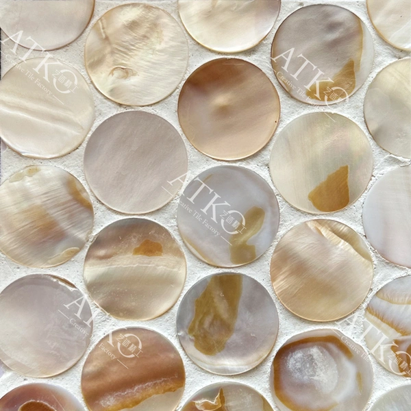  Penny Shell Mosaic/ Mother of Pearl Mosaic
