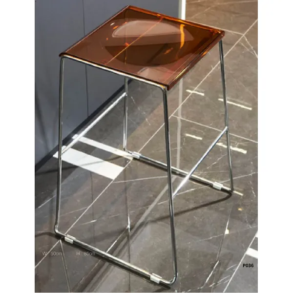 Square Acrylic Backless High Bar Stools: Explore Our Collection Now!