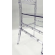Clear Crystal Plastic Chair - Modern Design, Elegant Living