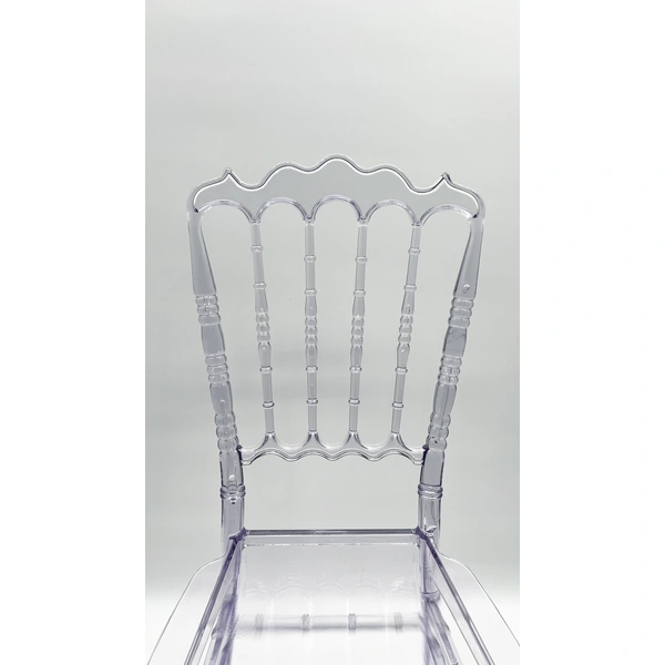 Transparent Crystal Plastic Chair- Eco-friendly Material, Healthy Life