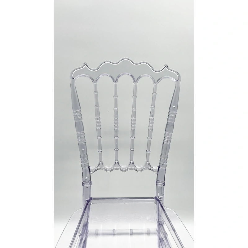 Transparent Crystal Plastic Chair- Eco-friendly Material, Healthy Life
