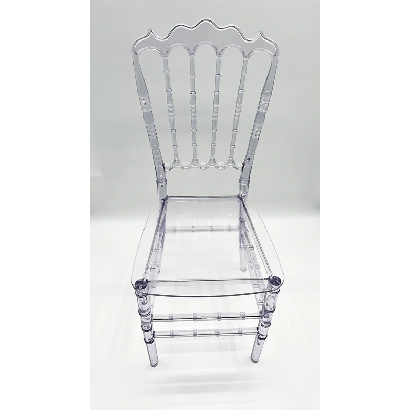 Transparent Crystal Plastic Chair- Eco-friendly Material, Healthy Life