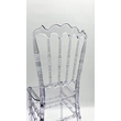 Transparent Crystal Plastic Chair- Eco-friendly Material, Healthy Life
