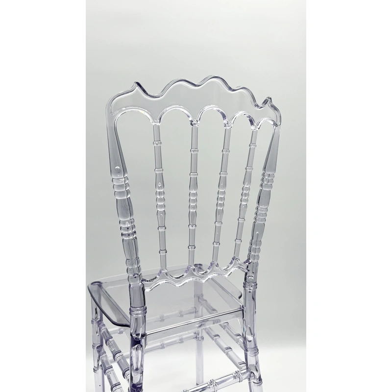 Transparent Crystal Plastic Chair- Eco-friendly Material, Healthy Life