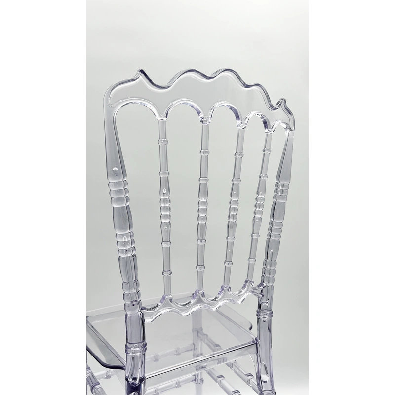 Transparent Crystal Plastic Chair- Eco-friendly Material, Healthy Life
