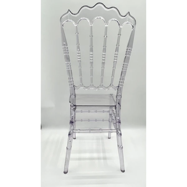 Transparent Crystal Plastic Chair- Eco-friendly Material, Healthy Life