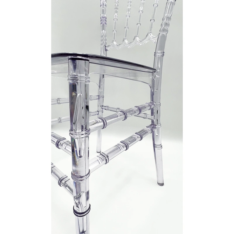 Transparent Crystal Plastic Chair- Eco-friendly Material, Healthy Life